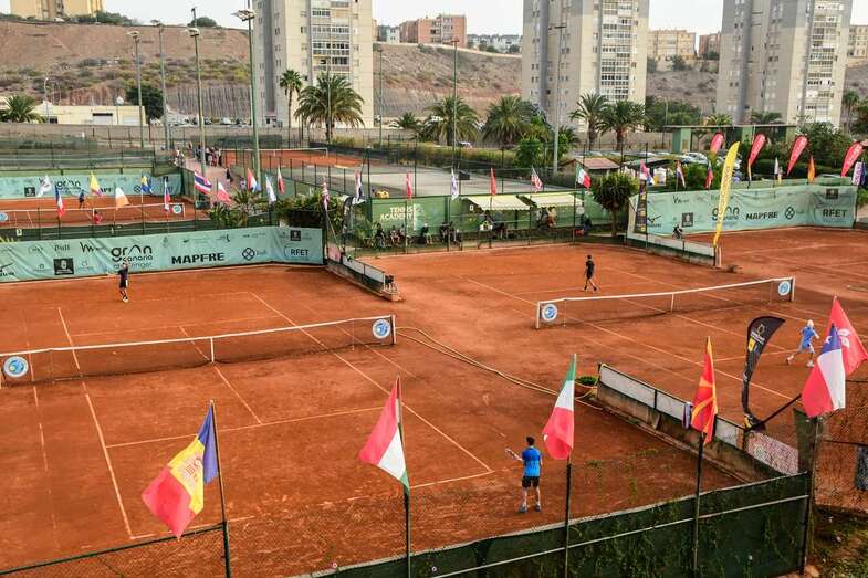 Pistas de tenis de El Cortijo/TA.